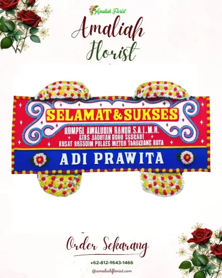 Papan Bunga Ucapan Selamat Wonoagung