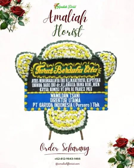 Papan Bunga Duka Wonoagung